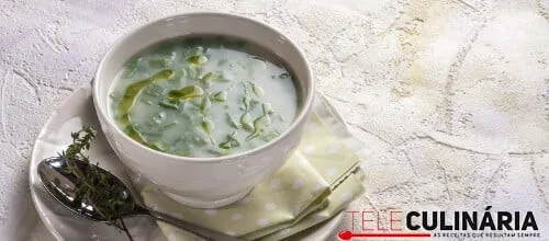 Sopa de feijão verde