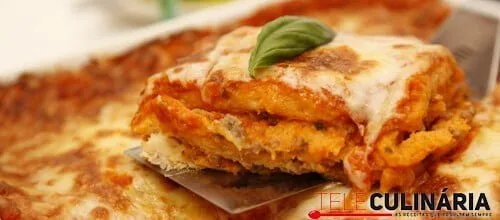Lasanha de pão