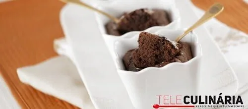 Ramequins de chocolate