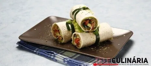 Wraps de legumes