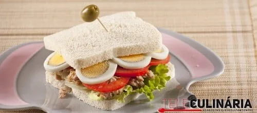 Sanduíches de praia