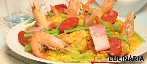 Arroz de coelho à valenciana