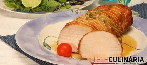 Lombo de porco assado