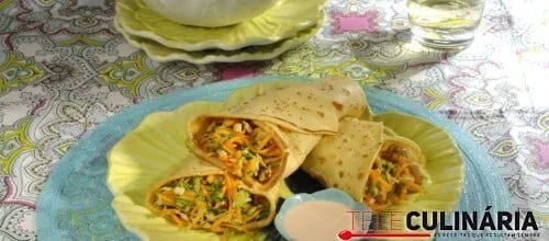 Wraps de frango