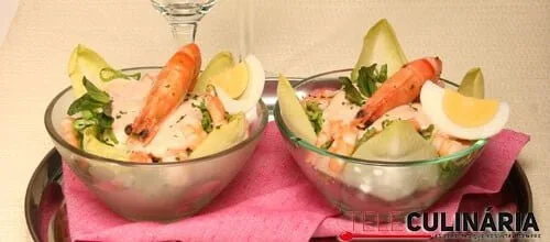 Cocktail de camarões