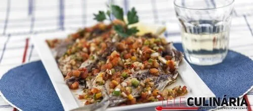 Chicharros escalados com molho à espanhola