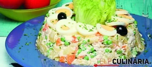 Delícia fresca de peixe