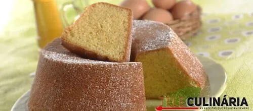 Bolo fofo - 5 ingredientes