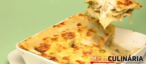 Lasanha de vegetais