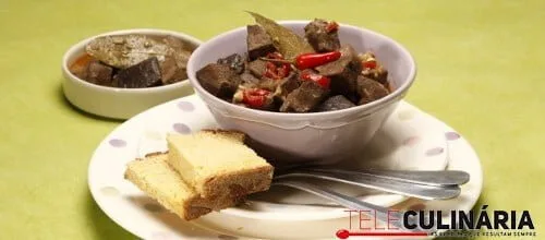 Fígado de petisco picante