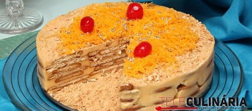 Bolo de bolacha- Receita Económica