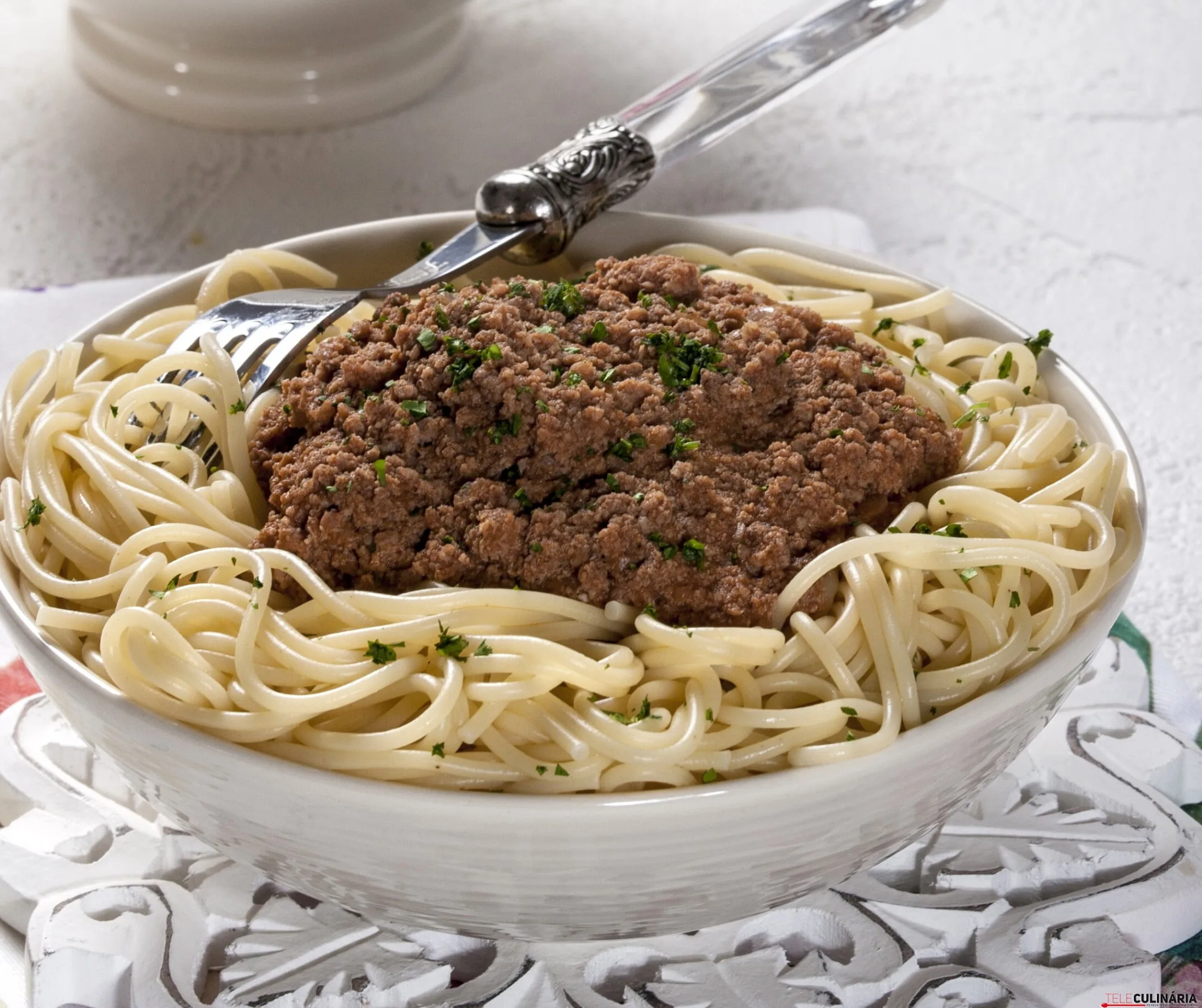 Bolonhesa mista de carne (robot de cozinha)