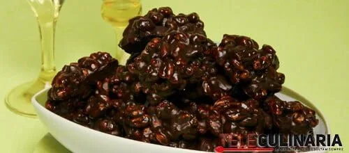 Chocolatinhos de cereais
