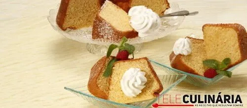 Bolo de natas fácil