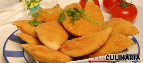 Receita de Rissóis de camarão