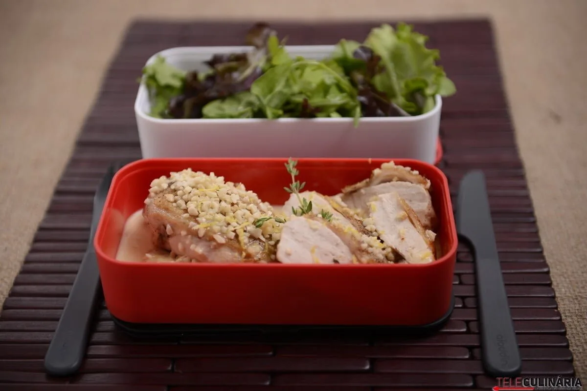 Supremo de frango com tomilho e limão