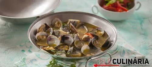 Cataplana de raia e amêijoas