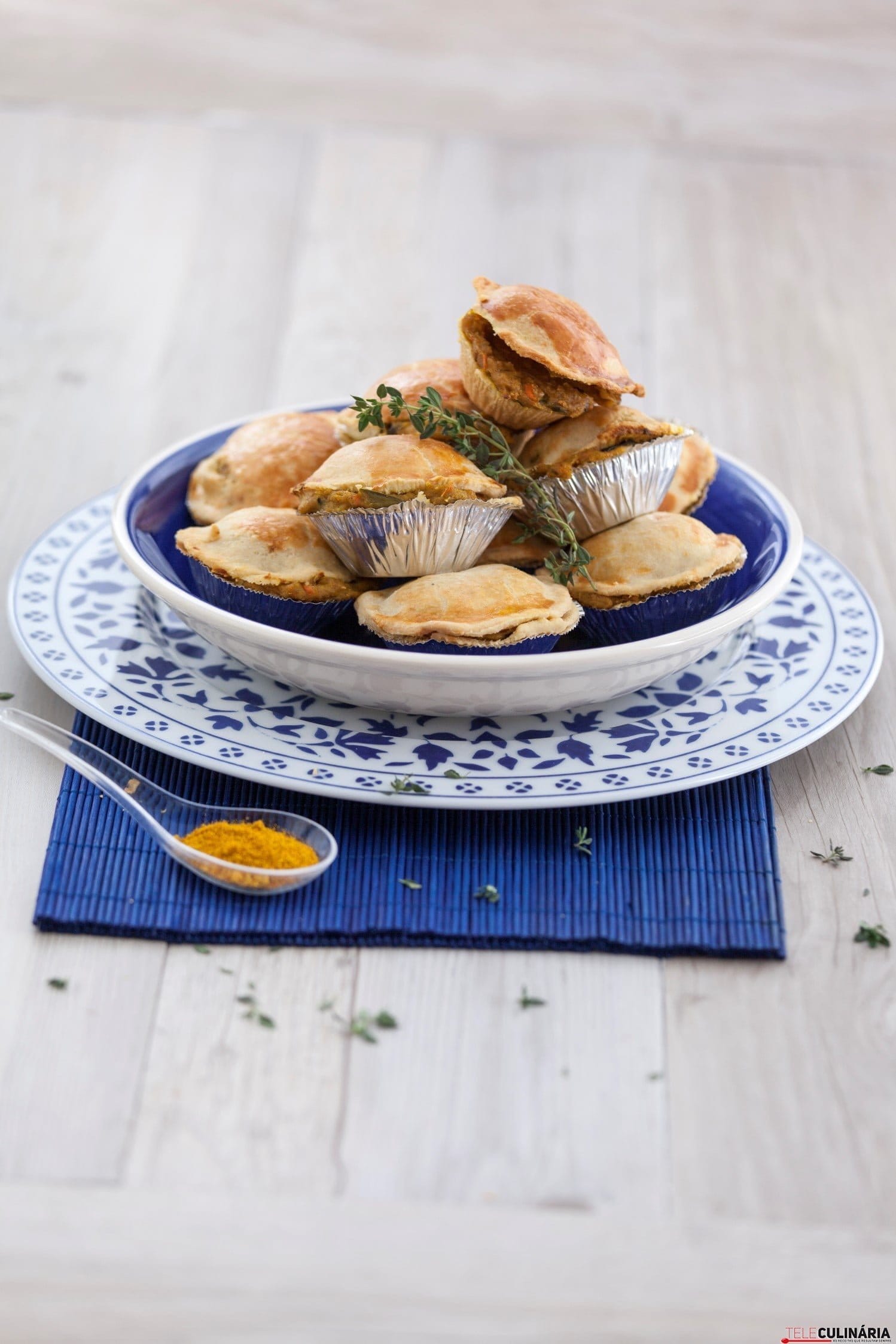 Empadas de Legumes com Caril TC_029 (Custom)
