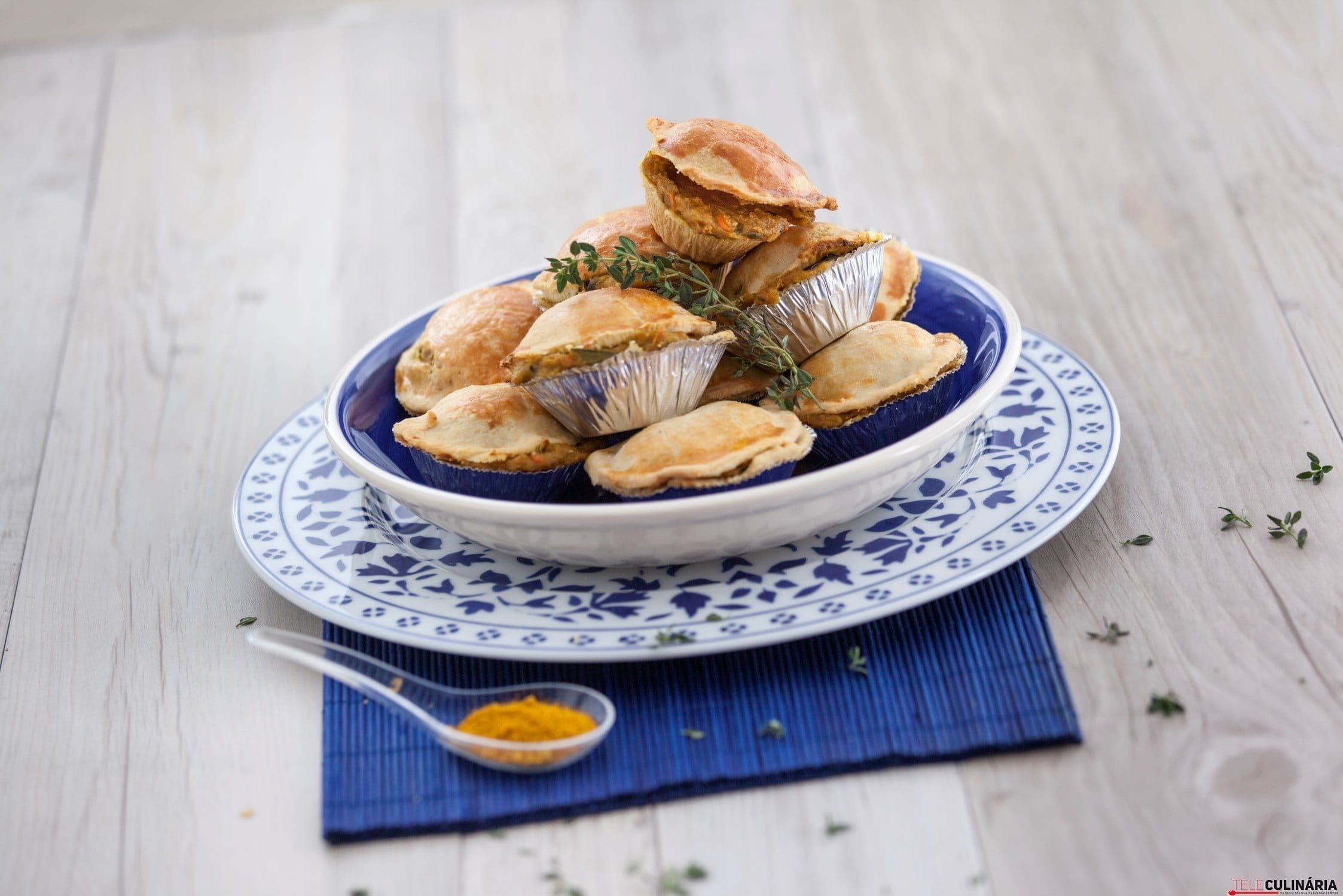 Empadas de Legumes com Caril TC_031 (Custom)