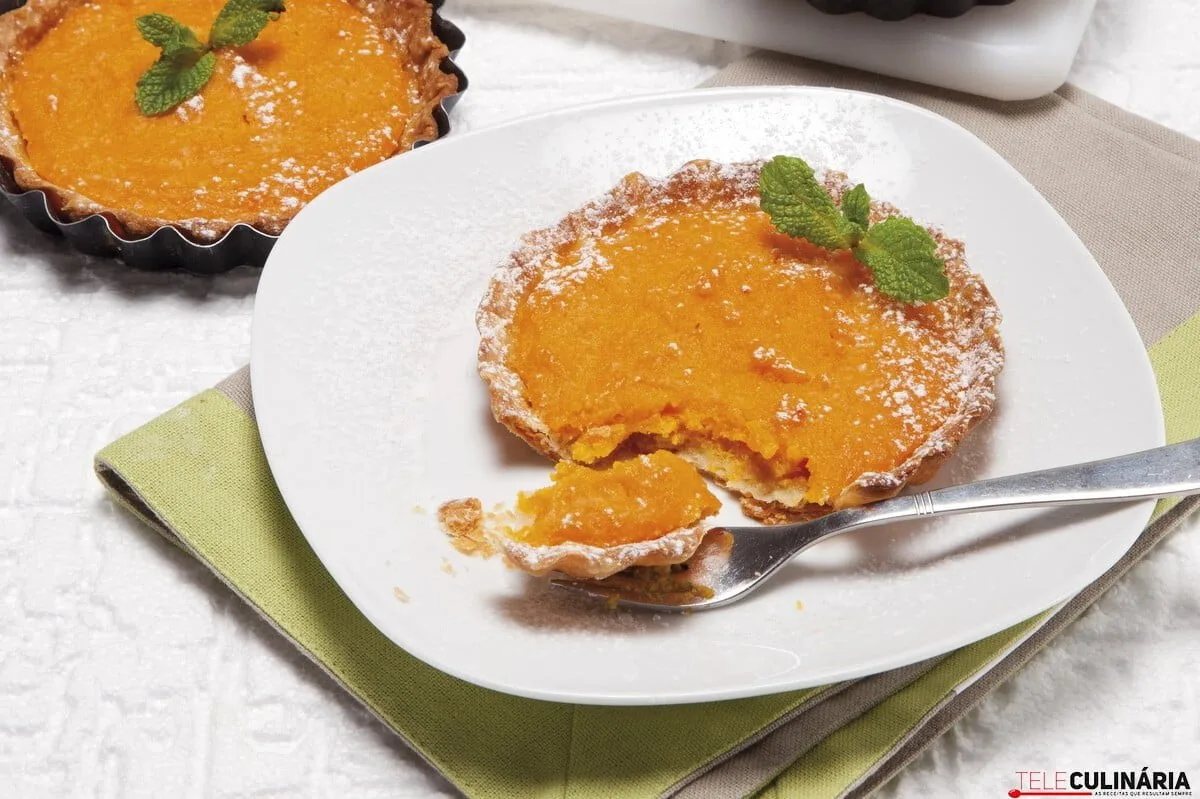 Tarteletes de abóbora e gengibre