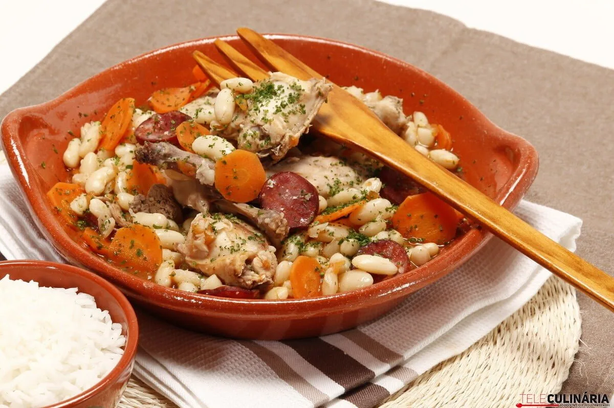 Feijoada de coelho – receita fácil