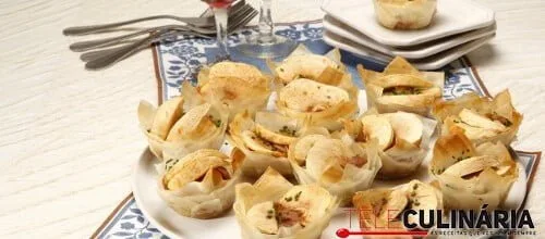 Cestinhos de alheira