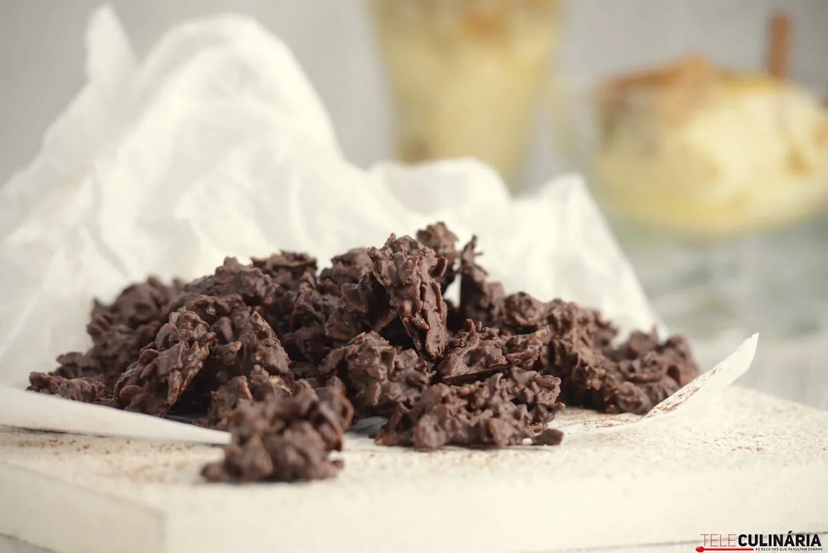 Estaladiços de chocolate