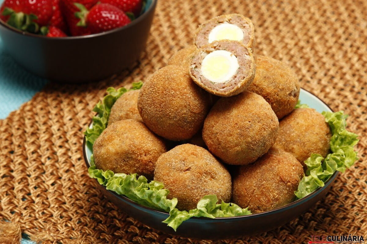 Bolinhas de carne fritas