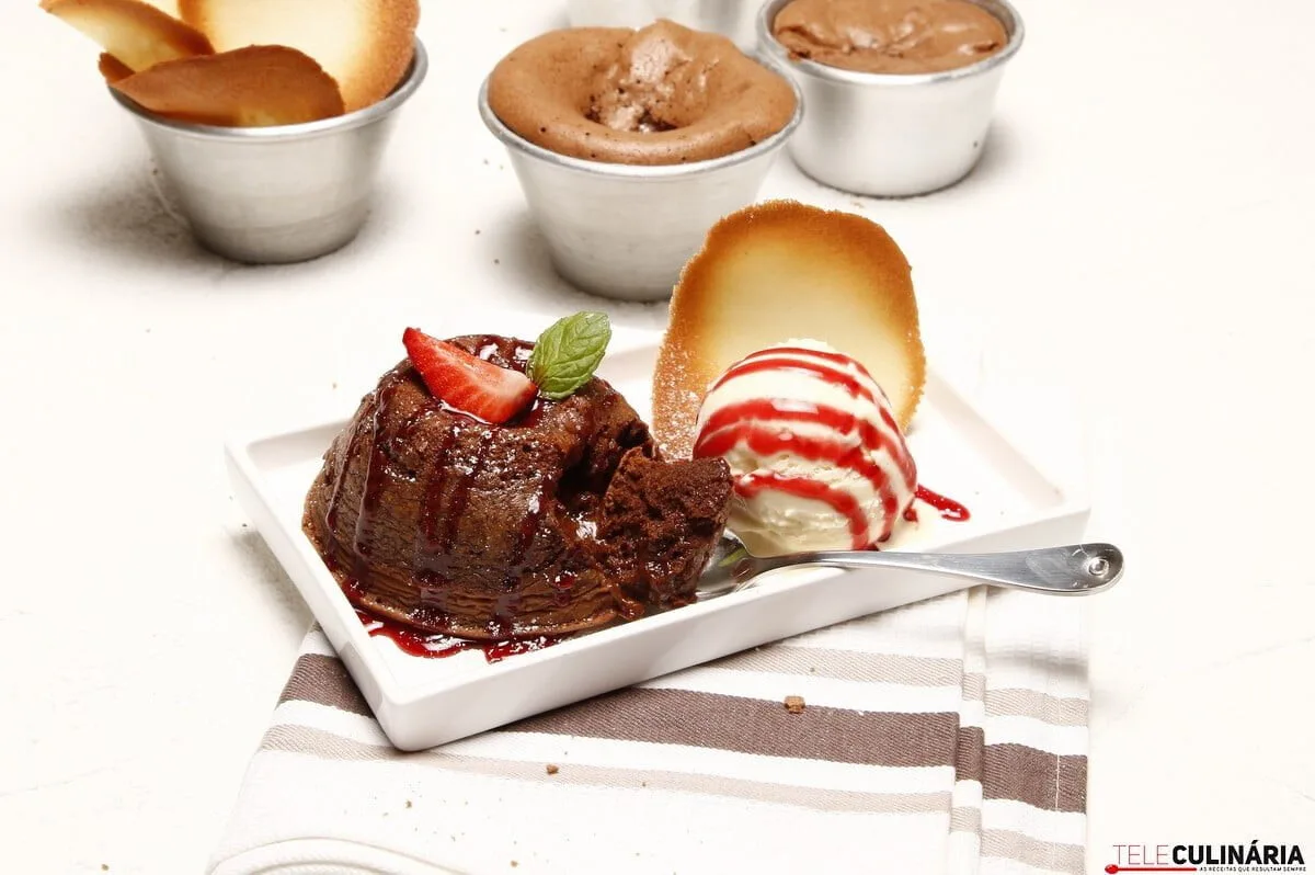 Mal cozido de chocolate