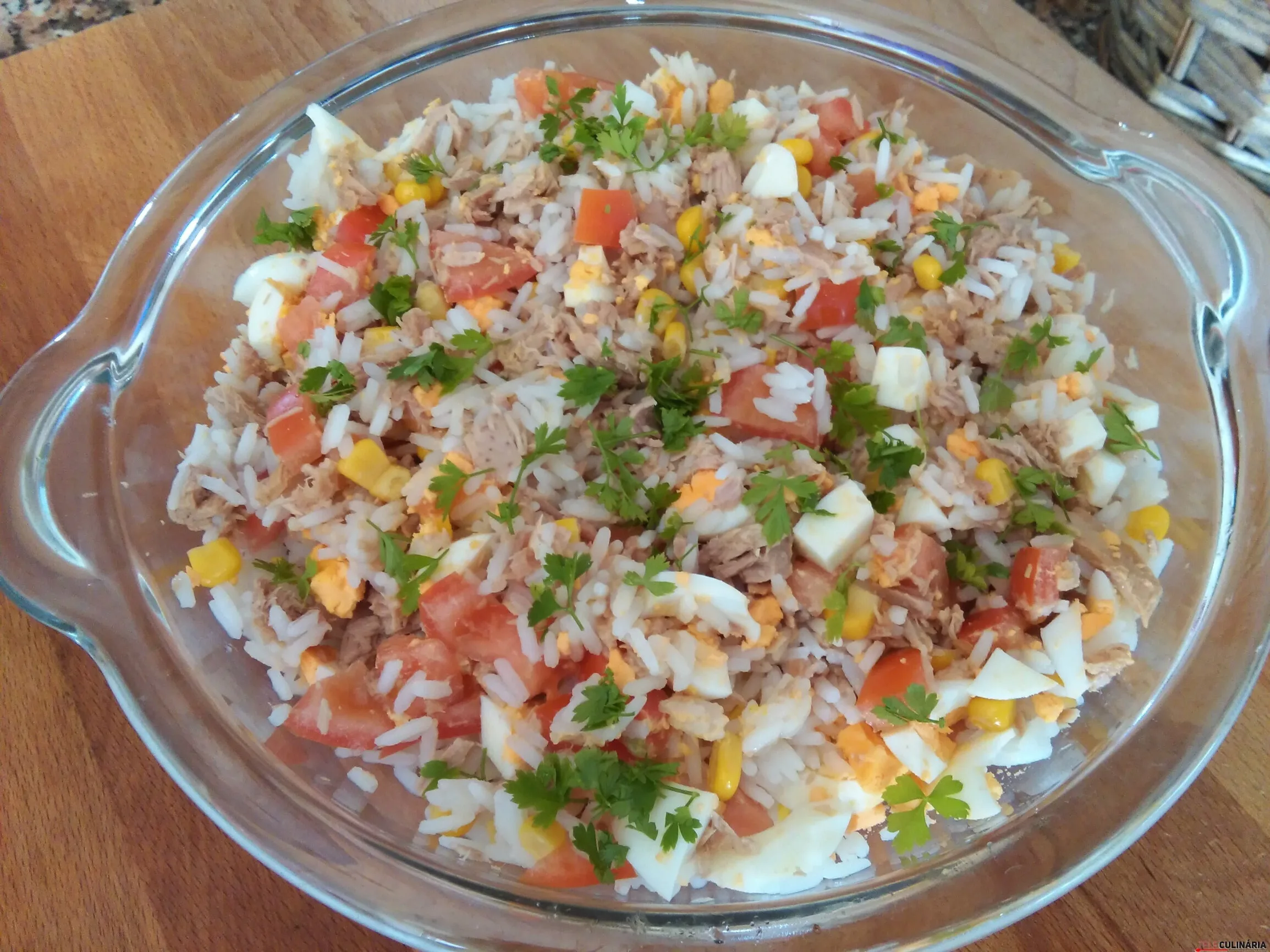 Arroz com atum