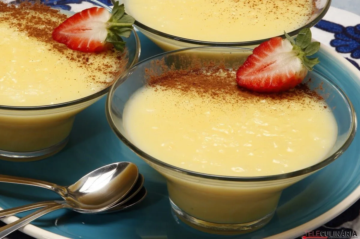 Arroz-doce de microondas