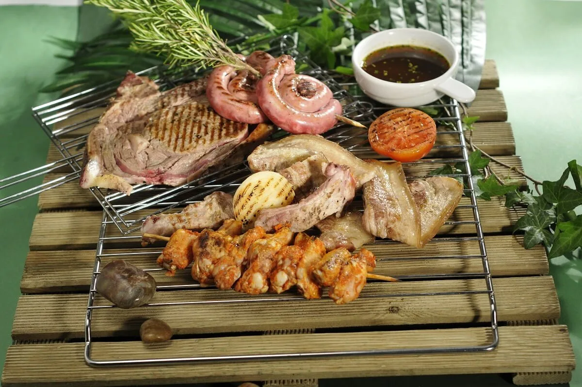 Churrasco de carnes variadas