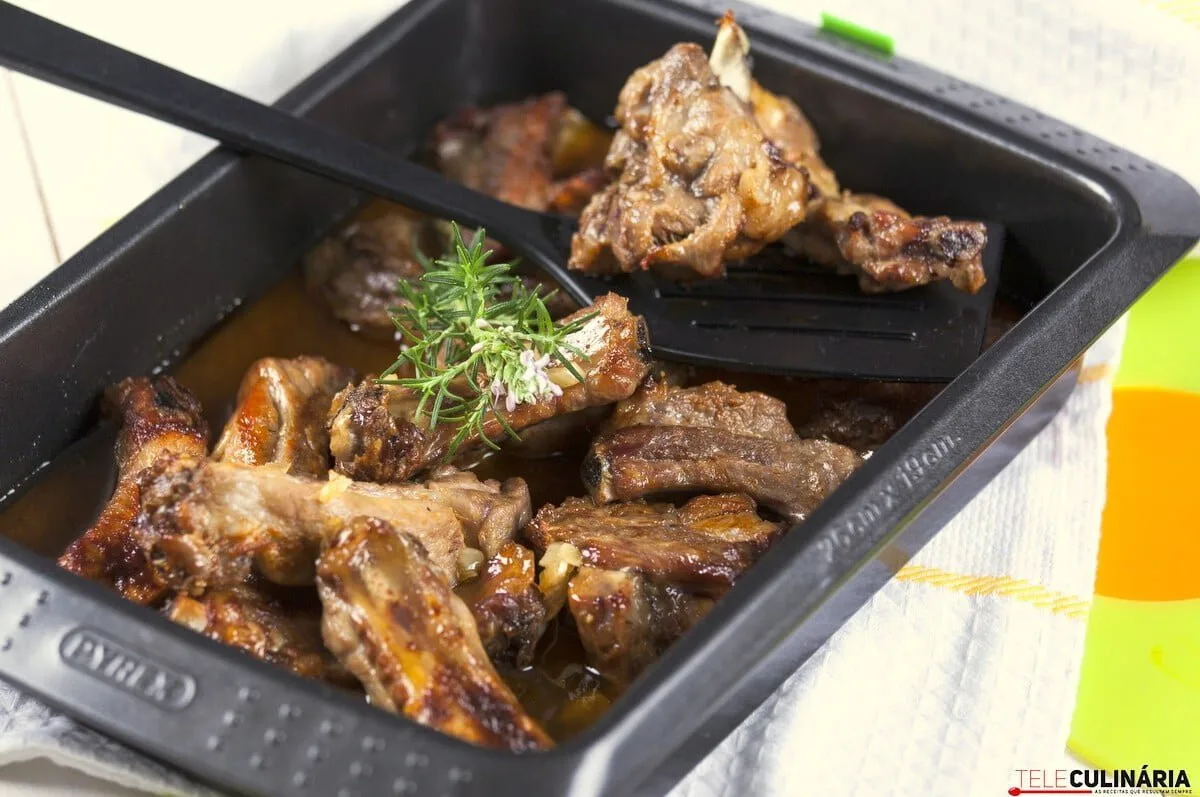 Entrecosto no forno - receita tradicional