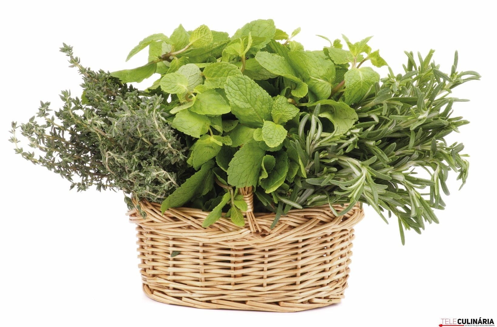Herbs in Basket