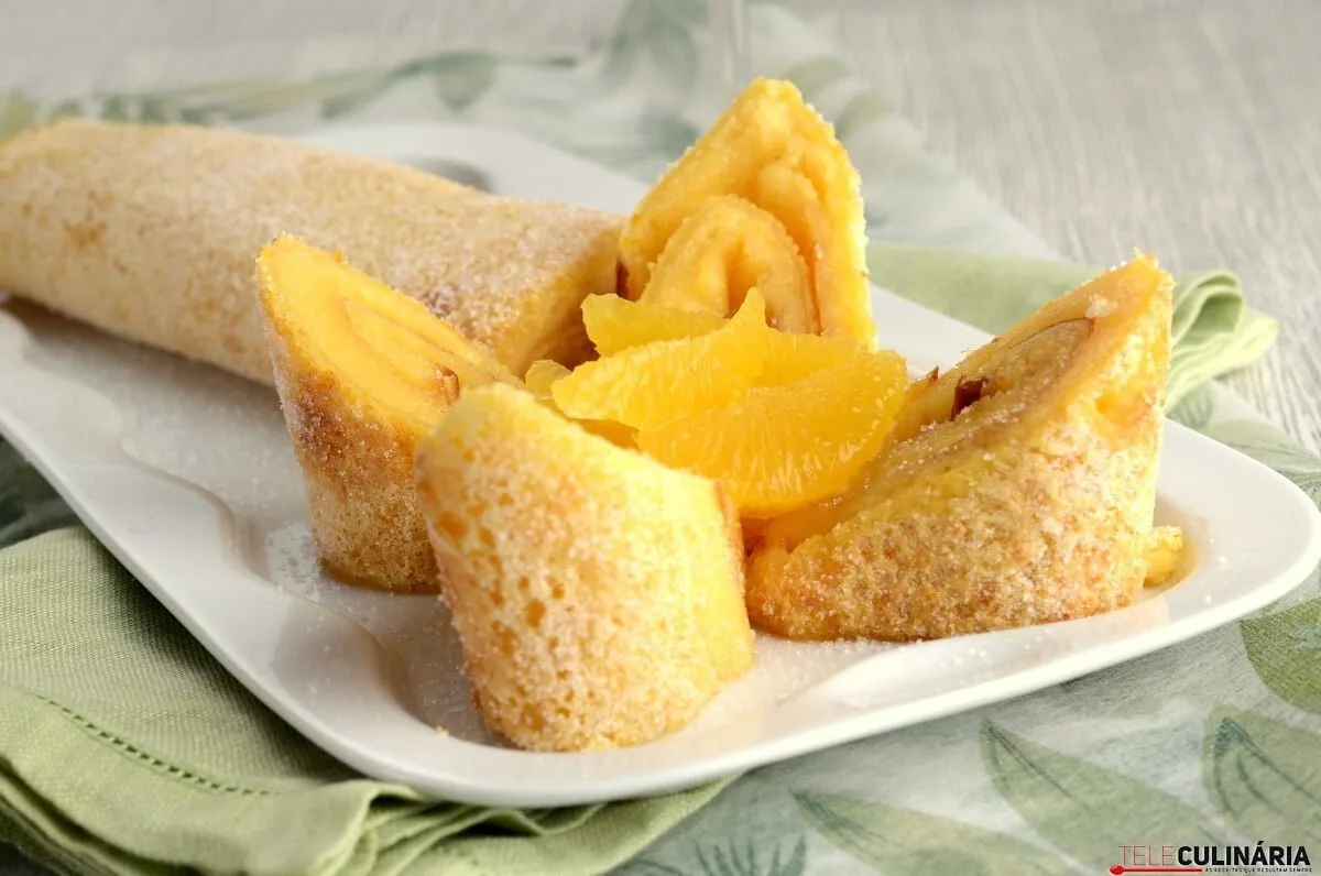 Torta de laranja e moscatel