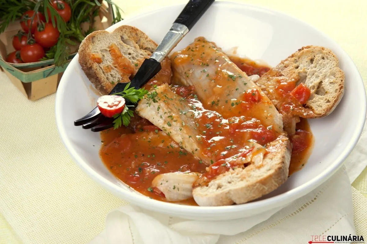 Ensopado de raia - receita tradicional