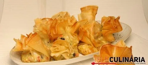 Almofadinhas de pescada no forno