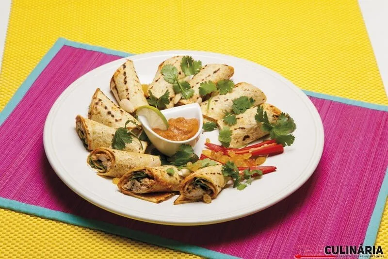 Enchiladas de frango