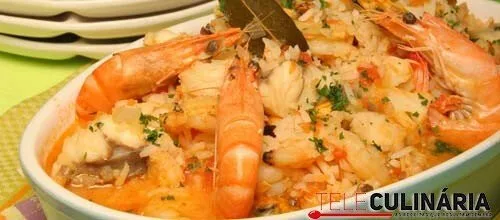 Arroz de marisco com tamboril