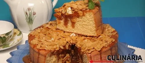 Bolo de amêndoa