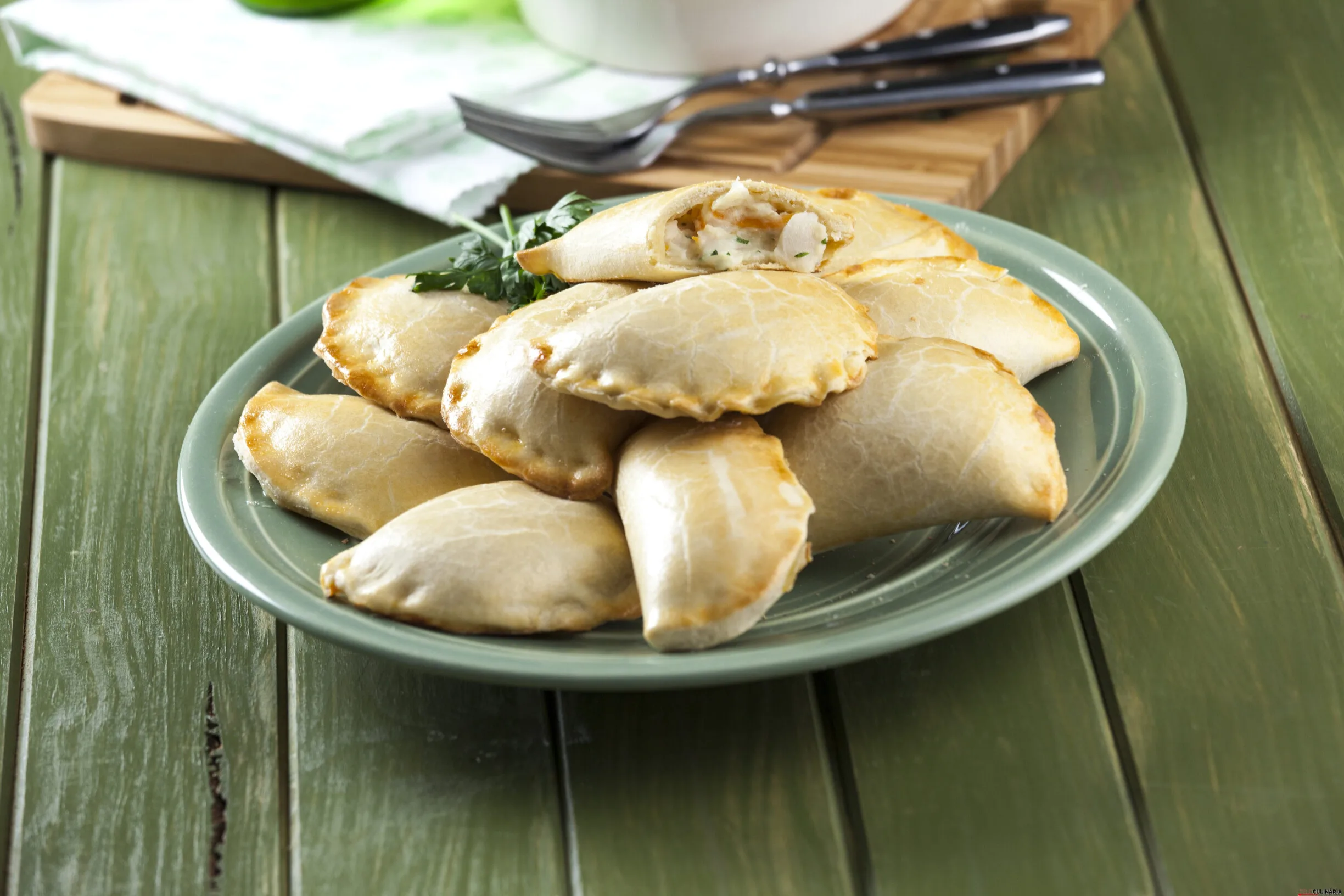 Rissóis de peixe no forno (robot de cozinha)