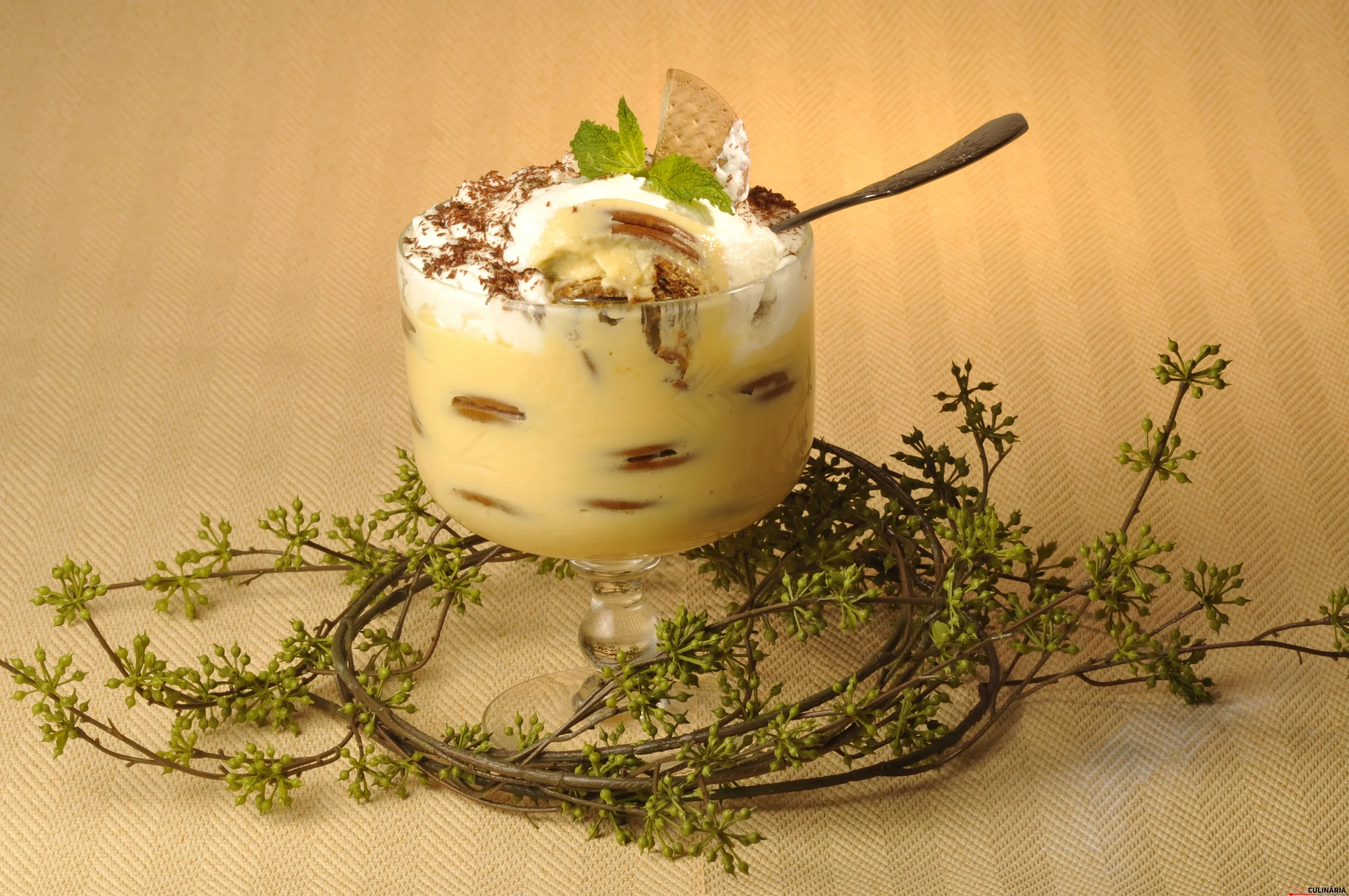 Delícia de leite condensado e bolacha (para robot de cozinha)