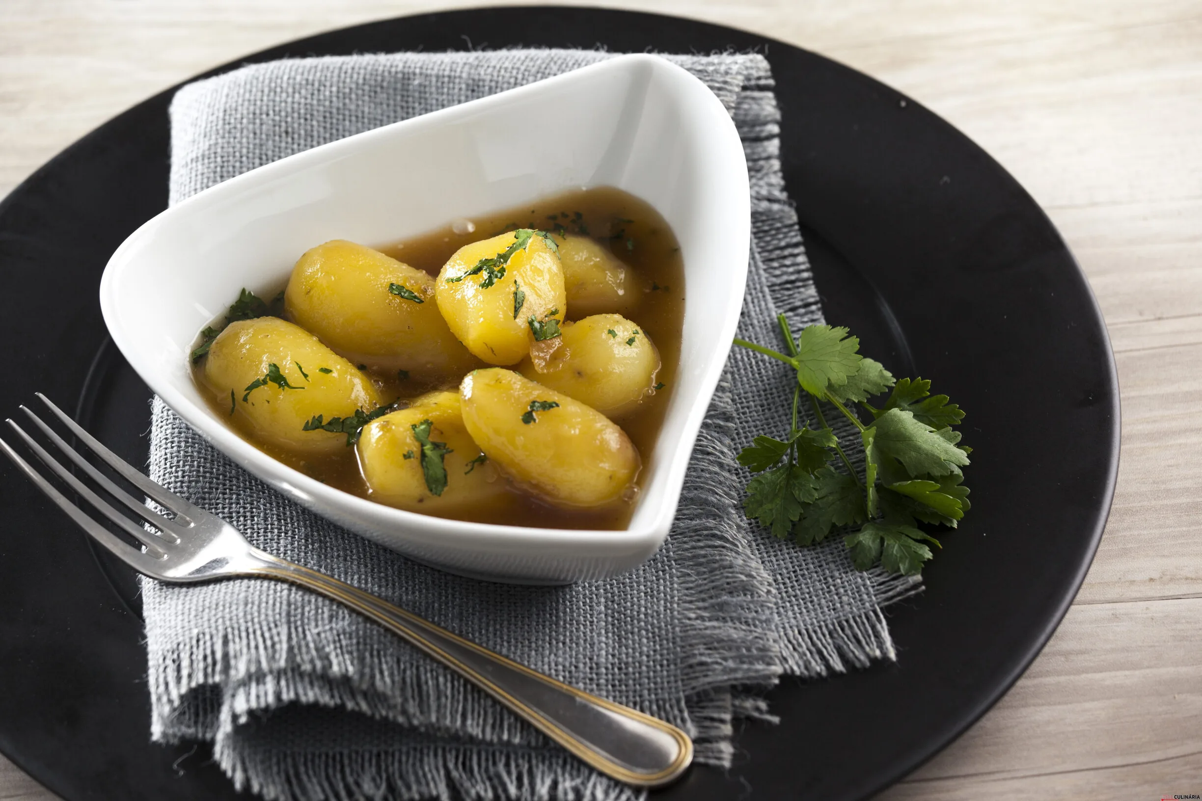 Batatas caramelizadas