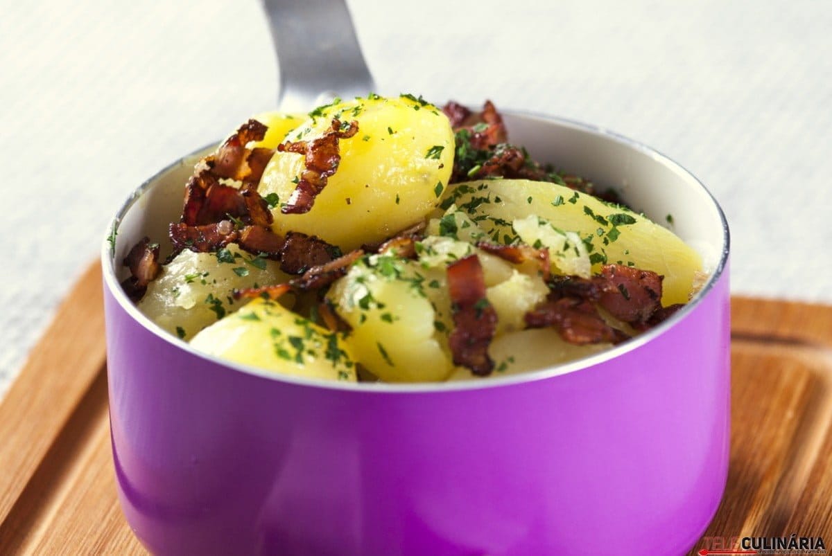 batatas assadas com bacon