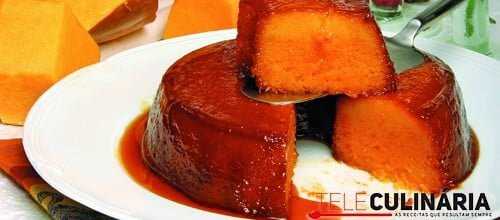 Receita de Pudim de abóbora