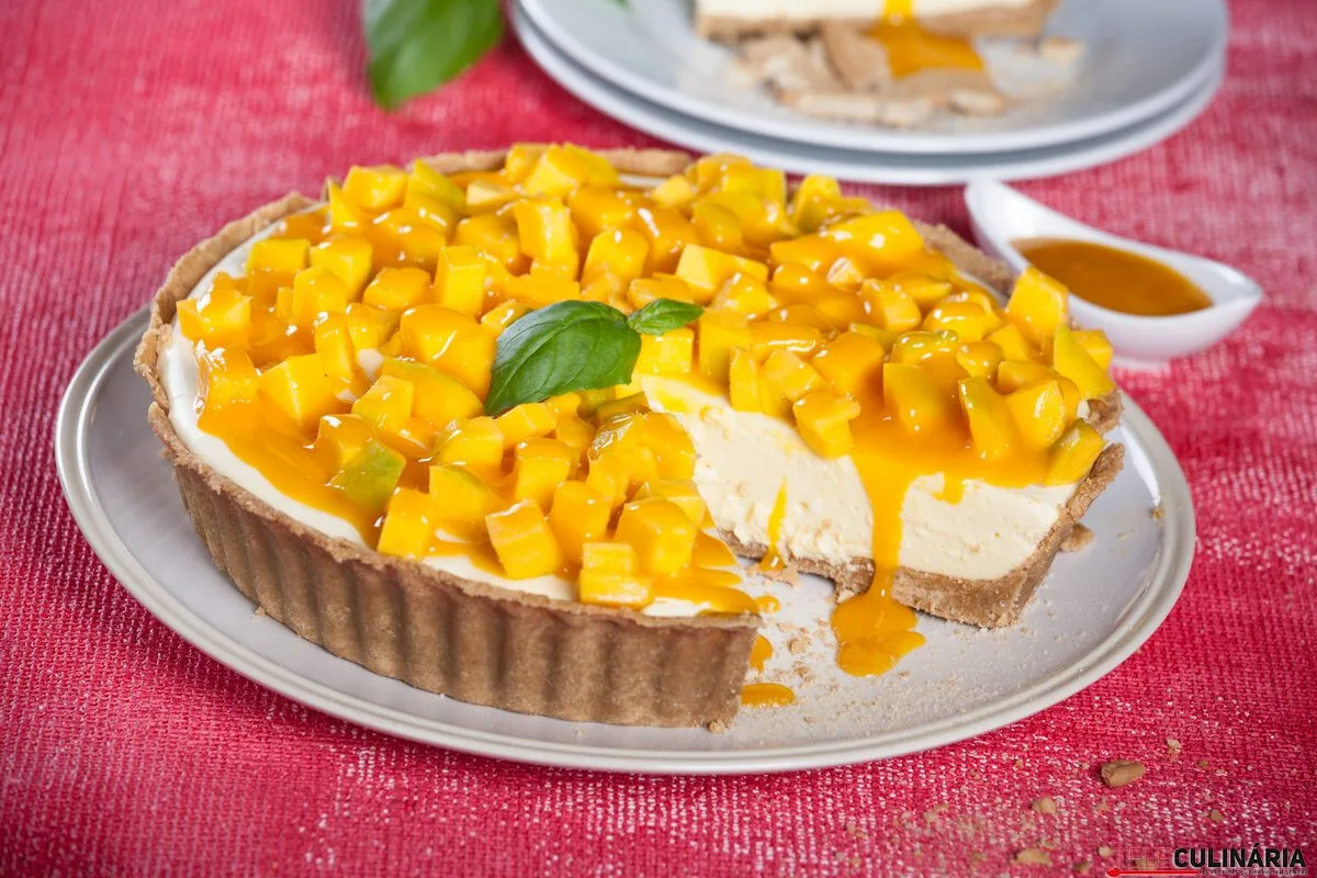 Receita de tarte de manga
