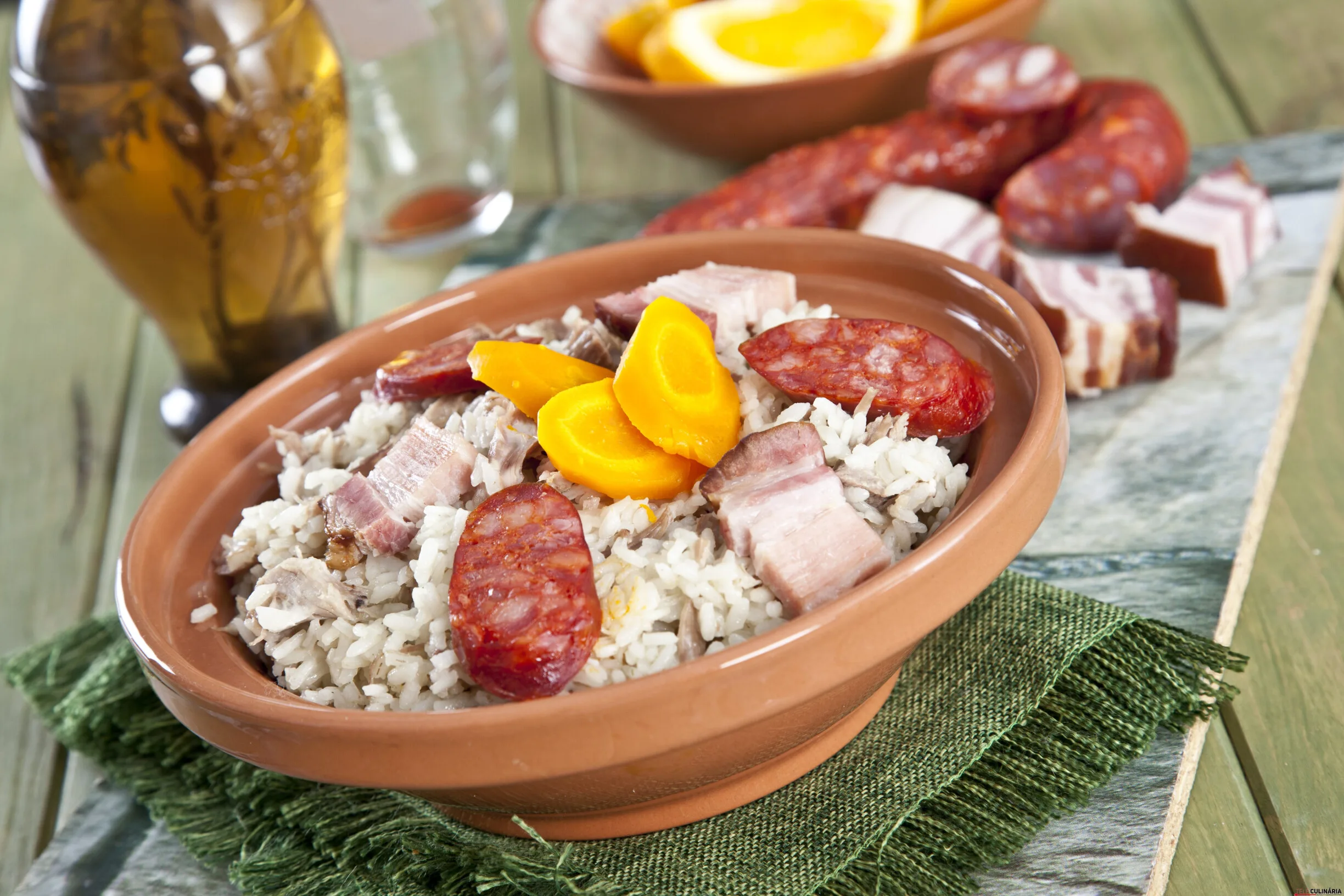 Receita fácil de arroz de pato