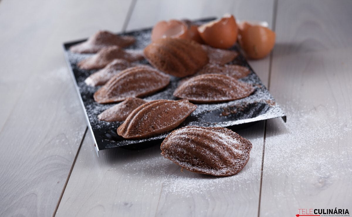 Madalenas de chocolate