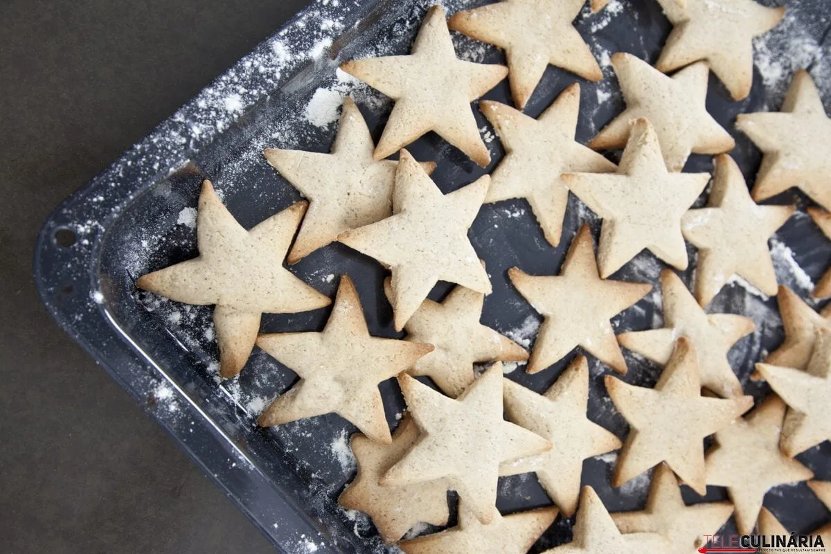 Receita de bolachas de gengibre