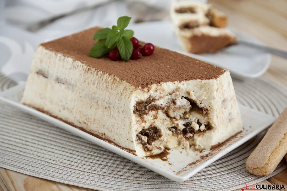 Gelado de tiramisu (robot de cozinha)